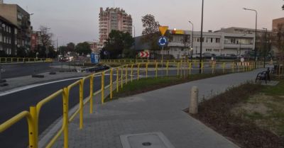 Przebudowa Poprzecznej ma zakończyć się w październiku